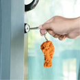 thumbnail image 2 of Riforla Chicken Leg Chicken Wing Model Pendant Interesting Chicken Rice Krispies French Fries Food Play Key Chain Hanging Decoration Chicken Leg Keychains A, 2 of 4