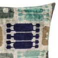 thumbnail image 4 of Manchester Silk Velvet Ikat Pillow, 16" X 24", Case Only, 4 of 5
