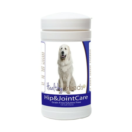 UPC: 0840235154266 | Healthy Breeds Dog Hip and Joint Care Supplement Soft Chews for Great Pyrenees  Bacon Flavor  Gluten & Grain Free  Glucosamine Chondroitin Organic Turmeric Support 120 Count