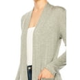thumbnail image 6 of Women's Classic Long Sleeve Cardigan with Side Pockets for Everyday Wear, 6 of 6