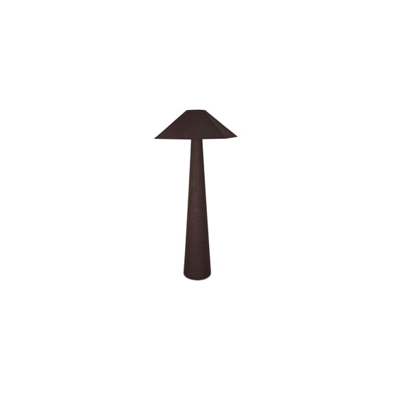 Moe's Home Collection Gigi Floor Lamps Fabric Brown