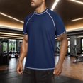 thumbnail image 2 of Icvfdpl Men'S Swim Tee Shirt Short Sleeve Running Swimwear Hiking Workout Stretchable T Shirts Comfortable And Skin Friendly, 2 of 4