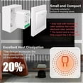 thumbnail image 3 of Smart Home Zigbee WiFi Smart Switch With Power Monitor 16A Tuya Light Switch Module DIY Breaker Relay Voice For Alexa Google, 3 of 5