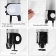 thumbnail image 6 of Manual Pressing Head Wall Mounted Soap Dispenser Shower Liquid Shampoo & Soap Dispenser with Translucent Container (500ml-Silver), 6 of 7