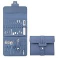 thumbnail image 2 of 16PCS Pedicure Manicure Set Nail Clippers Cleaner Cuticle Grooming Kit Case UHUSE Set de manicura, 2 of 8