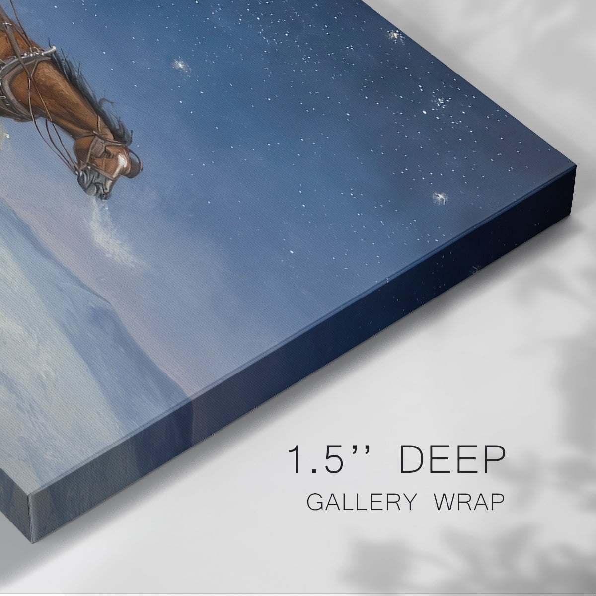 Nick of Time- Gallery Wrapped Canvas