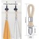 thumbnail image 2 of CHAO piezas de pinzas para toallas, ganchos para toallas de cocina, ganchos para toallas de baño, pinzas para toallas de cocina, colgadores para toallas de armario, beige, 2 of 5