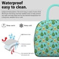 thumbnail image 3 of Lunch Bag Lunch Box for Women Reusable Insulated Lunch Bags,Water-Resistant Avocado Pattern Cooler Lunch Tote Bag, Large Capacity for Work Travel Picnic, 3 of 6