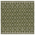 thumbnail image 3 of SAFAVIEH Courtyard Wasif Geometric Indoor/Outdoor Area Rug, Green/Grey, 2' x 3'7", 3 of 5