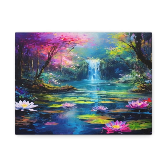 Monet Inspired Art Wall Art Print, Classic Decor