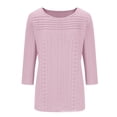 thumbnail image 4 of Long Sleeve Shirts For Women Top Shirt Round Neck Cute Casual Tunic For In Spring Fashion Womens Long Sleeve Tops, 4 of 4
