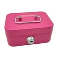 thumbnail image 3 of PEACNNG Durable Fashion Security Lockable with Coin Slot Metal Coin Saving Box Cash Box Money Box Coin Bank GREEN, 3 of 8