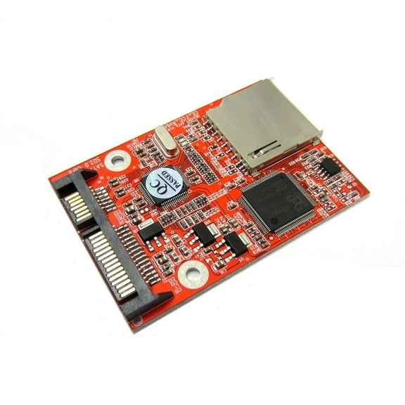 SD SDHC MMC to SATA Adapter Converter Card