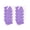 Purple, variant on 100Pcs Square PE Slotted Key Tags, Purple Plastic Hanging Tags with Metal Snap Hooks Used for Key Cabinets/Storage Cabinets/Storage Boxes/Homes/Offices/Garages, 37 x 40 x 1.6mm