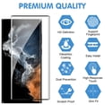 thumbnail image 2 of Protector de pantalla Samcorn para Galaxy S22 Ultra 5G (paquete de 3), 2 of 7