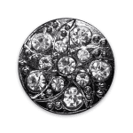 Swirl Rhinestone Buttons - Expo Int'l 1