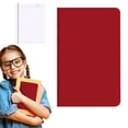 thumbnail image 1 of A6 Notebook Thickened Softcover Sewed Notebook Wear Smooth Writing Book 60 Pages Multi Color Portable Notebooks for Daily Note Taking,1Pcs(Red), 1 of 9