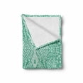 thumbnail image 2 of Mint Soft Flannel Fleece Throw Blanket, Classic Lace Pattern with Details Shabby Form Feminine Vivid Vintage Image, Cozy Plush for Indoor and Outdoor Use, 60" x 80", Teal Turquoise, by Ambesonne, 2 of 6