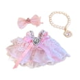 thumbnail image 1 of Vestido para muñecas Elegante traje de tela Accesorio de disfraz de juego de fantasía para niñas a partir de 3 años, 1 of 3