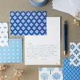 thumbnail image 2 of Tarjetas de Saludo BEST PAPER GREETINGS Paquete de 48 unidades 10x15 cm Azul Floral, 2 of 8
