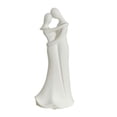 thumbnail image 2 of Couple Statue Minimalist Abstract Figurine Art Ornament Creative Sculpture Lover for Home Wedding Living Room Shelf Desktop D, 2 of 8