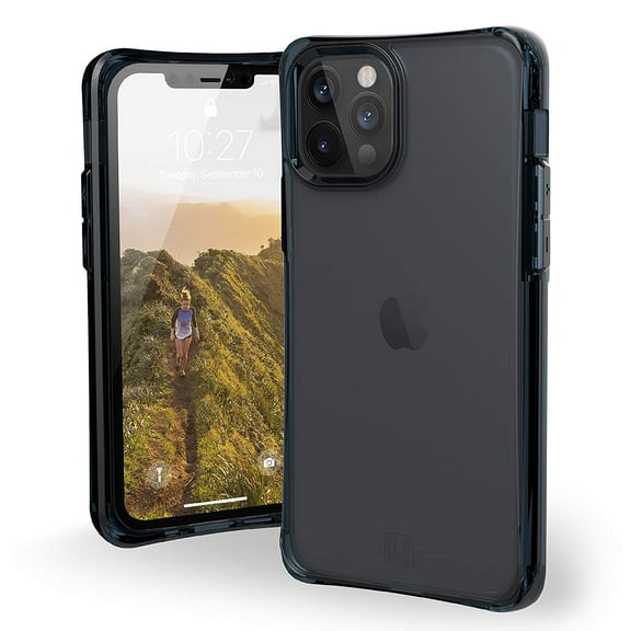 [U] by UAG  iPhone 12 Case/iPhone 12 Pro Case [6.1-inch screen] Mouve Rugged Lightweight Slim Shockproof Transparent Protective Phone Cover, Matte Soft Blue