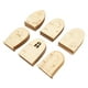 thumbnail image 1 of Adornos de Madera ANGGREK Adornos de madera sin terminar de bricolaje Boj 60 Piezas, 1 of 7
