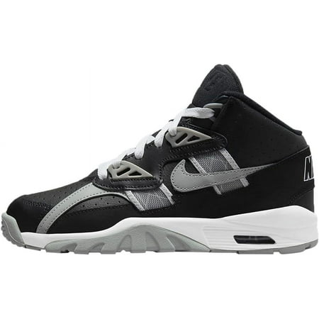 Nike Big Kid’s Air Trainer SC, Black/LT Smoke Grey-Cool Grey, 7