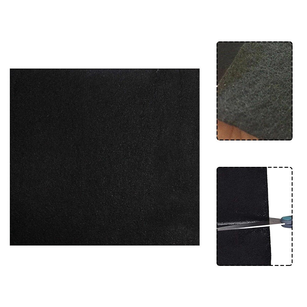 100Cm*100Cm*3Mm Cooker Hood Extractor Carbon Filter Charcoal Rangehood Sheet