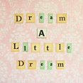 thumbnail image 3 of Dvorak, Vicki 20x20 Black Modern Framed Museum Art Print Titled - Vintage Dream a Little Dream, 3 of 5