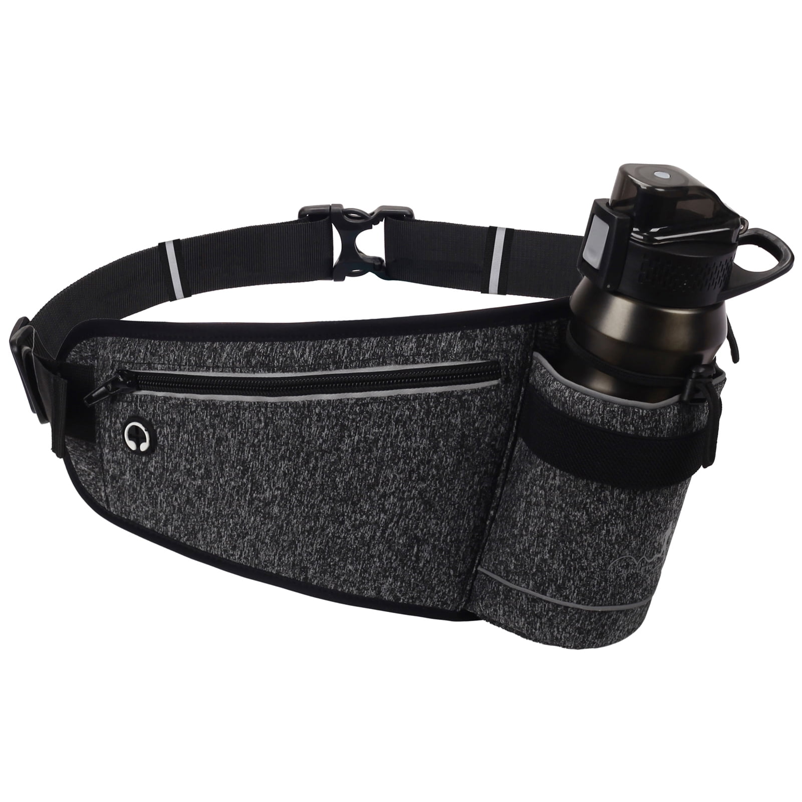Outdoor Sports Hydration Waist Belt Bag with Water Bottle Holder for