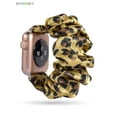 thumbnail image 2 of BadPiggies Scrunchie Apple Watch Band Elastic Leopard Print Wristbands Bracelet Strap 38mm 40mm 42mm 44mm Compatible for Apple iWatch Series 7 6 5 4 3 2 1 SE, 2 of 9