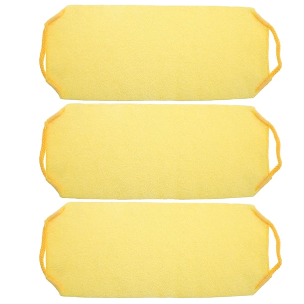 GOOHOCHY 3 toallas exfoliantes para la espalda, para ducha, corporales, de baño, para hombres y mujeres.