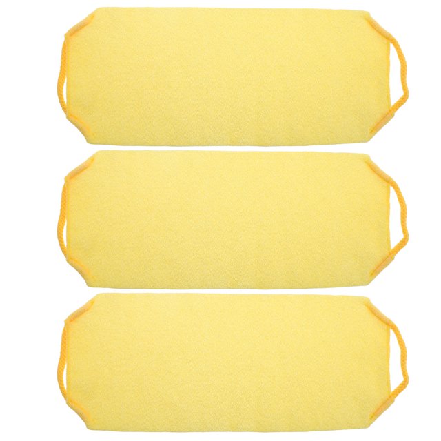 GOOHOCHY 3 toallas exfoliantes para la espalda, para ducha, corporales, de baño, para hombres y mujeres.