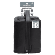 Brookstone Hanging Travel Toiletry Organizer Cube, Black