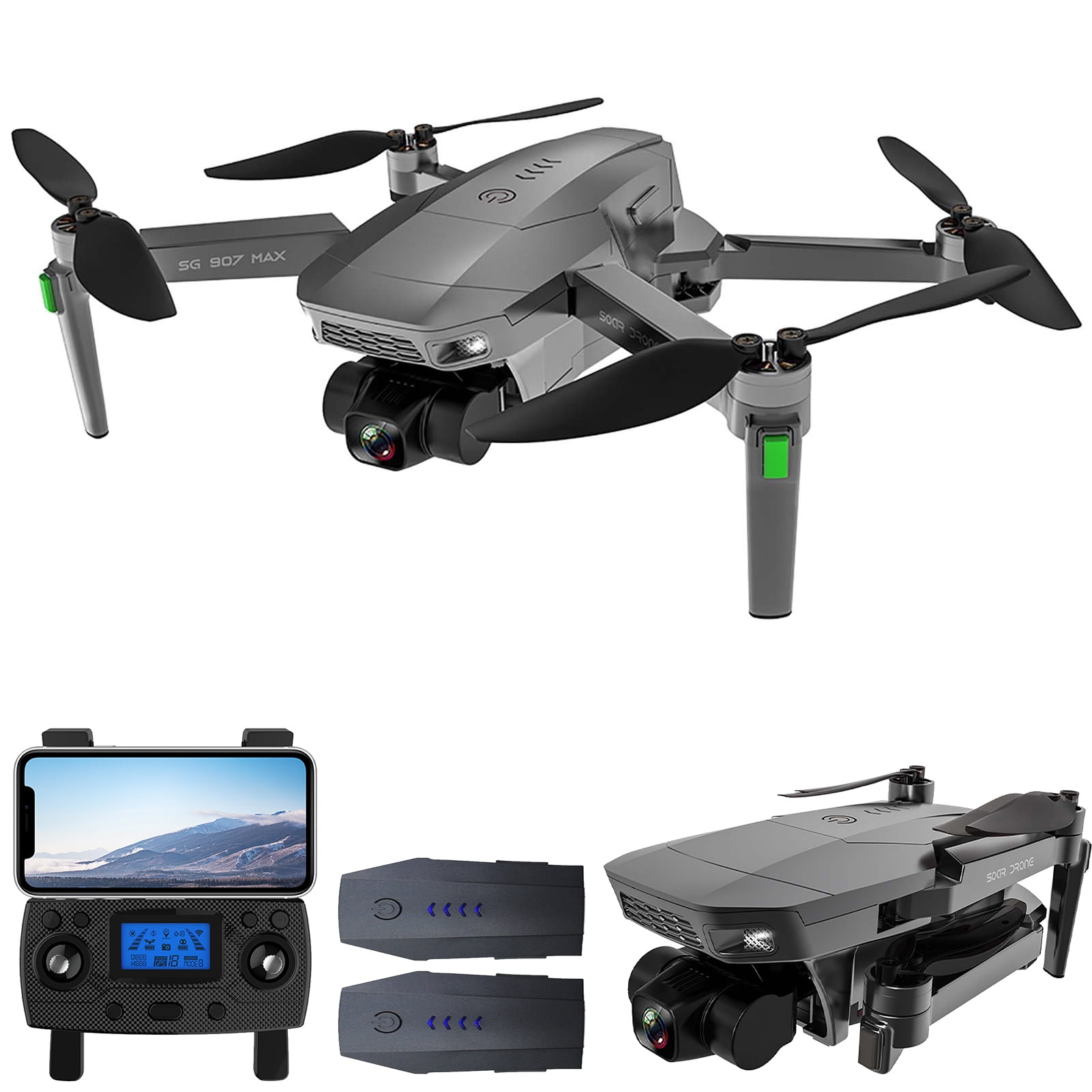 Details about   Drone 4K 720P HD Camera Optical Flow Position 2.4G 360° Flips RC Quadcopter 