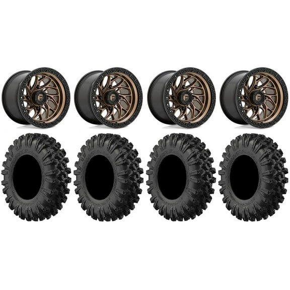 Fuel Runner 15" Wheels Br 37" MotoRavage XL Tires Kawasaki Teryx Mule