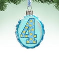 thumbnail image 2 of Designocracy 4 Year Mini Mercury Glass Ornament by G. DeBrekht, 2 of 6