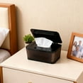 thumbnail image 3 of Wet Wipe Dispenser With Lid Multipurpose Storage Organizer for Home and Travel Use Tissue Cover, 3 of 3
