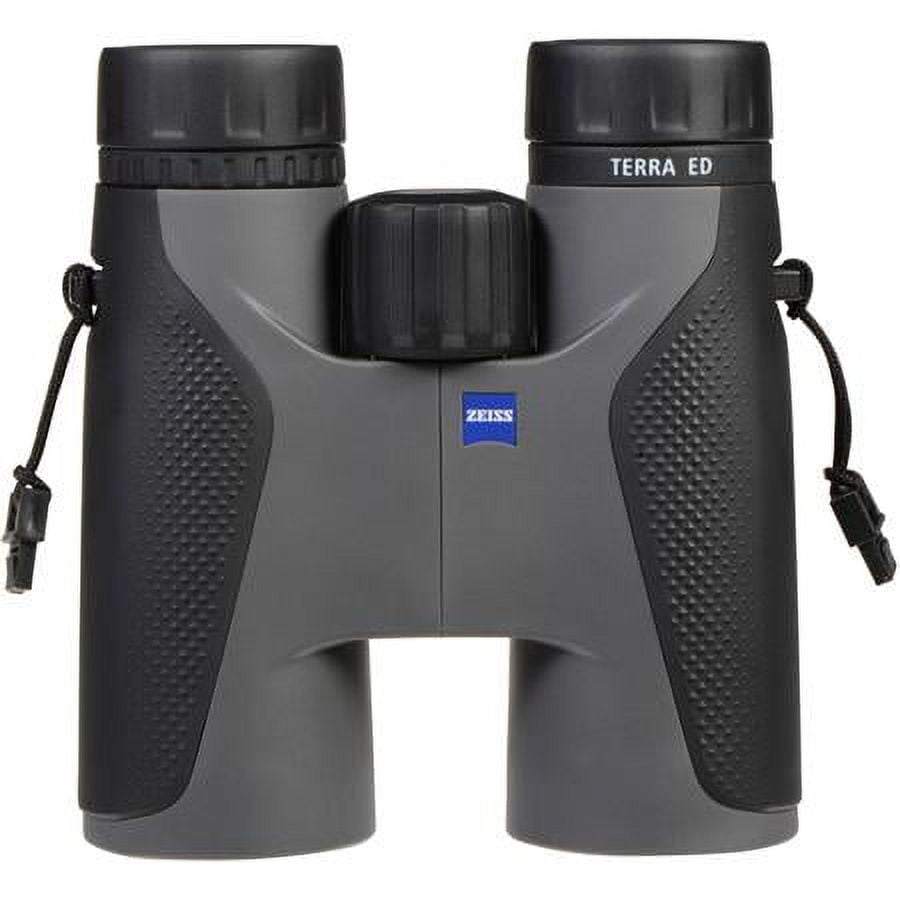 ZEISS Terra ED Binoculars 8x42 Waterproof, and Fast Focusing with Coated Glass for Optimal Clarity in All Weather Conditions for Bird Watching, Hunting, Sightseeing, Grey