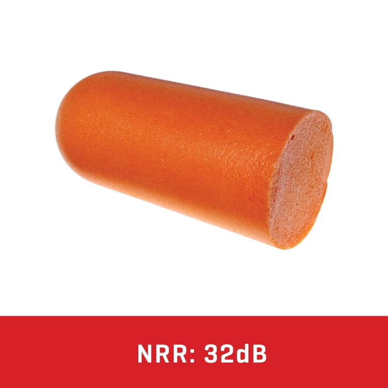 Allen Company Silencer Hearing Protection Ear Plugs, 6-Pairs Value