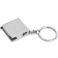 thumbnail image 4 of Tape Measure Measuring Keychain Mini Body Steel Tailor Clothing Keyring Ring Key Measures Fabric Sewing Miniature, 4 of 8