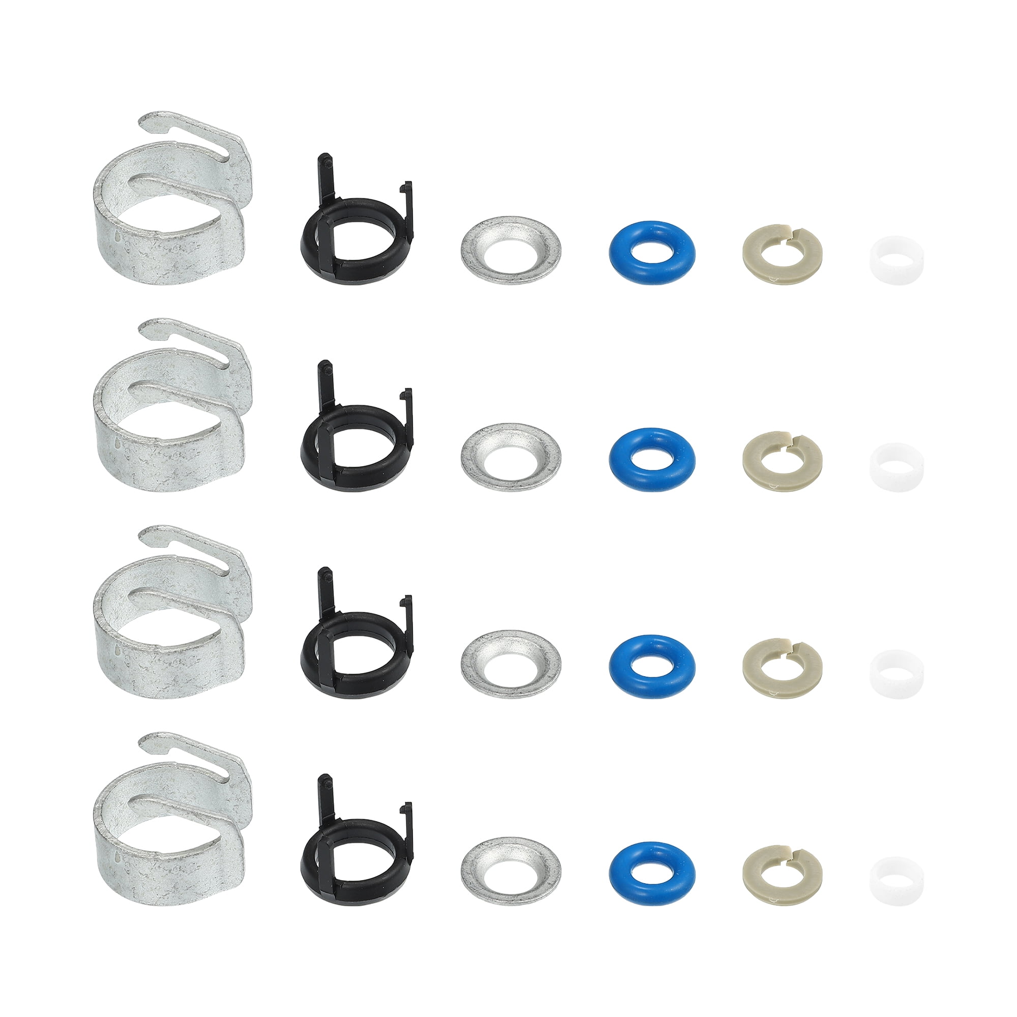 4Pcs Fuel Injectors Seals Repair O-ring Kit 06E998907 For