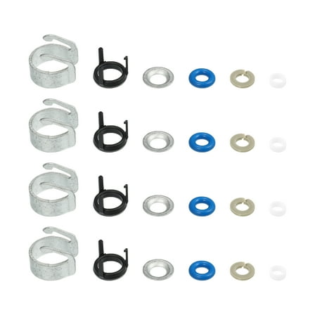 4 Set Fuel Injector Seal Repair O-Ring Kit 06H998907A 06J998907 06G998907 for VW Beetle Golf Passat Jetta Tiguan for Audi A3 A4 S4 A5 S5 A6 Q3 Q5 TT