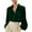 Green, variant on AKOEE Women's Velvet Tops Button Up Puff Long Sleeve Shirts Dressy Blouses Lapel Collar Business Casual Outfits (XL, Green)