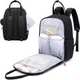 thumbnail image 5 of Bolsa de pañales para bebé/mochila, mochila informal para pañales (negro) TUNC Sencillez, 5 of 5