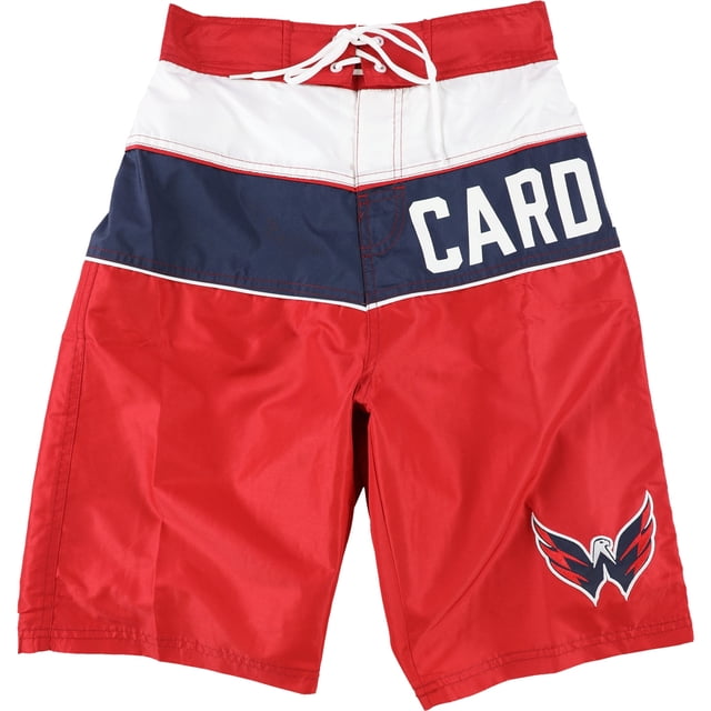 G-III Sports Hombres Chicago Cardinals Swim Bottom Trunks, Rojo, Pequeño