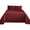 Garnet, variant on Blue Nile Mills 3-Piece Breathable Bedding Set, King