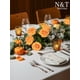 thumbnail image 4 of Flores artificiales N&T NIETING, rosas anaranjadas, 25 unidades, 18 cm, 4 of 9