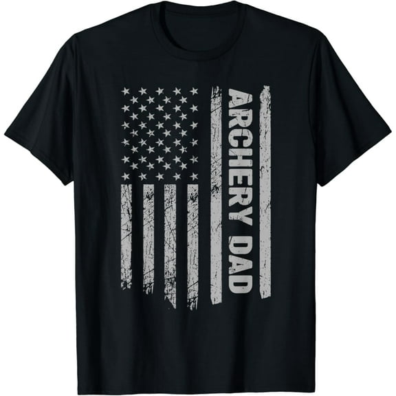 Sam Soft Archery Dad America Us Flag Patriot - Vintage Gift T-Shirt, Gift For Friend, Full Size S-5Xl